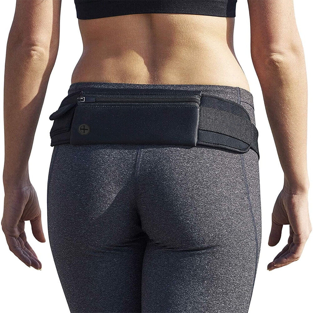 Running Waist Bag Fanny Pack / Hip Pack Pouch, Running Belt Jogging Pocket for Man Women Sports, Travel, Hiking, Money, Phone Holder