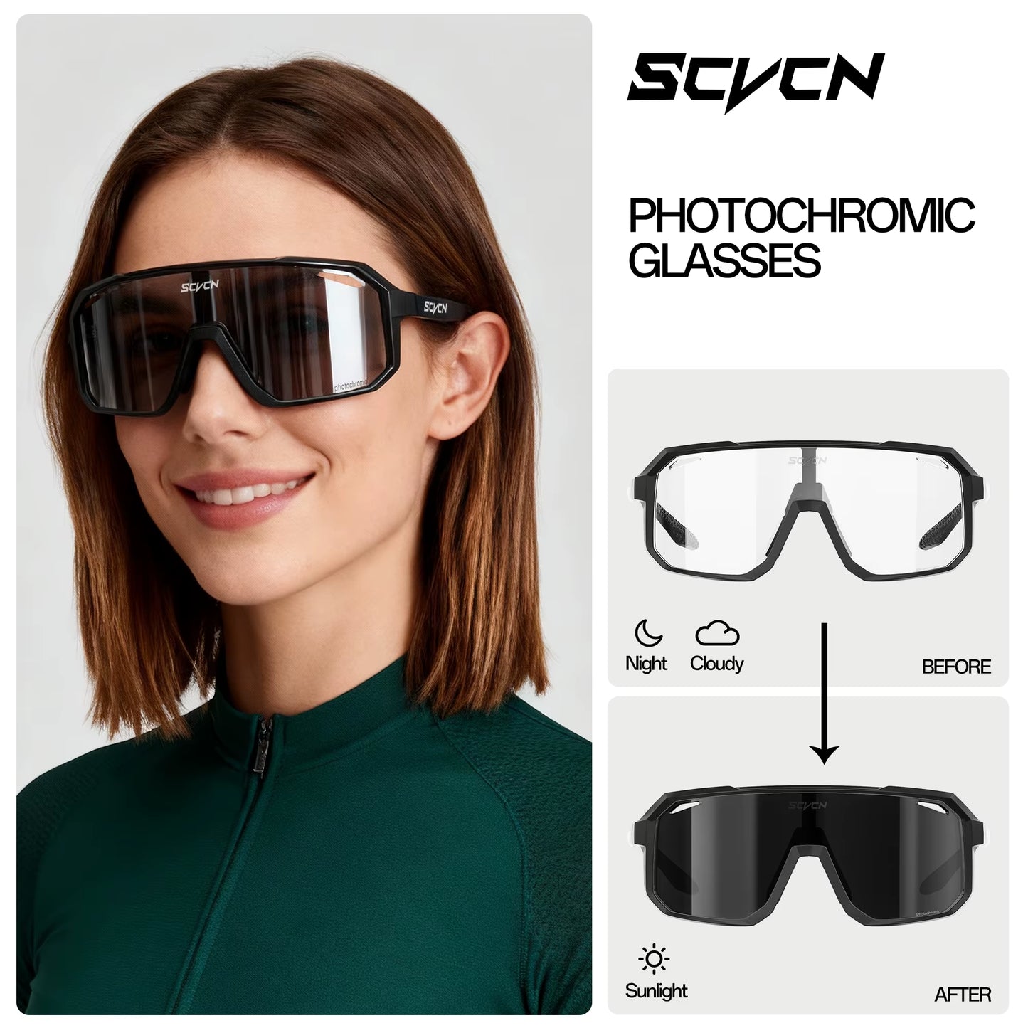 HOT MTB Cycling Glasses for Men Women Outdoor Sports Running Drving Sunglasses UV400 Road Running Bike Bicycle Goggles